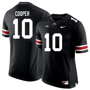 NCAA Ohio State Buckeyes Men's #10 Mookie Cooper Black Nike Football College Jersey JNF0045FO